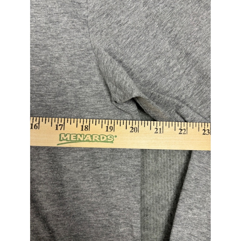 Nike‎ The Nike Tee Long Sleeve Ball In Graphic Shirt Medium Gray - Picture 7 of 8
